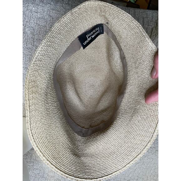 Patricia Underwood Natural Straw Bucket Hat OS Sisal Woven main image 7